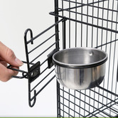 Letitia Lane 145cm Black Coco Metal Bird Cage