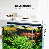 Letitia Lane Blue White Dynamic Power 70cm 2835 LED Aquarium Light