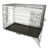 Letitia Lane Collapsible 2 Door Metal Dog Cage with Tray