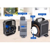 Letitia Lane Black &amp; Blue Submersible Aquarium Pond Water Pump