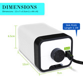 Letitia Lane 80L 2-Outlet Hydroponic Aquarium Air Pump