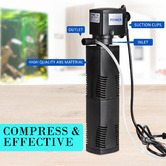 Letitia Lane Black Submersible Aquarium Filter Pond Pump