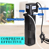 Letitia Lane Black Submersible Aquarium Filter Pond Pump