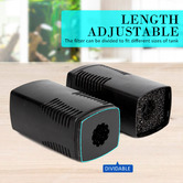 Letitia Lane Black Submersible Aquarium Filter Pond Pump