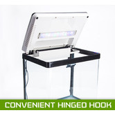 Letitia Lane Curved Glass 30L RGB LED Fish Tank with Filter Pump