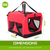Letitia Lane XXXL Norma Soft Portable Pet Travel Carrier