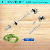 Letitia Lane White Single Tube Aquarium External Canister Filter