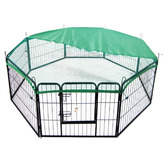 Letitia Lane Heavy Duty 8 Panel Portable Steel Pet Playpen with Cover