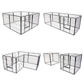 Letitia Lane Heavy Duty 8 Panel Portable Steel Pet Playpen with Cover