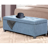Letitia Lane Easton Upholstered Storage Ottoman