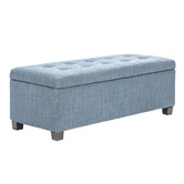 Letitia Lane Easton Upholstered Storage Ottoman