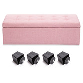 Letitia Lane Easton Upholstered Storage Ottoman