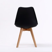 Letitia Lane Eames Replica Faux Leather Dining Chairs