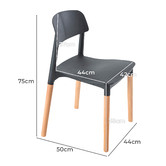 Letitia Lane Belloch Replica Stackable Dining Chairs