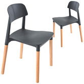 Letitia Lane Belloch Replica Stackable Dining Chairs