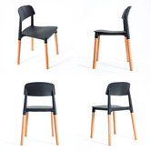 Letitia Lane Belloch Replica Stackable Dining Chairs
