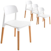 Letitia Lane Belloch Replica Stackable Dining Chairs