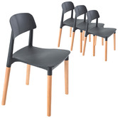 Letitia Lane Belloch Replica Stackable Dining Chairs