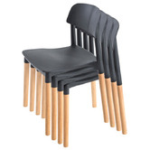 Letitia Lane Belloch Replica Stackable Dining Chairs