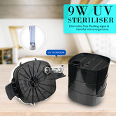 Letitia Lane White Aquarium UV Light External Canister Filter with Accessories