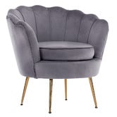 Letitia Lane Shanaya Velvet Armchair