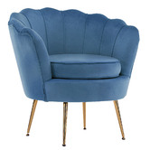 Letitia Lane Shanaya Velvet Armchair