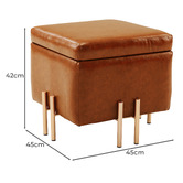 Letitia Lane Anderson Storage Ottoman