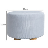 Letitia Lane La Bella Pine Wood Footstool