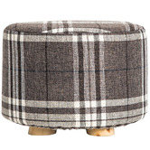 Letitia Lane La Bella Pine Wood Footstool