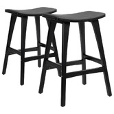 Letitia Lane 67cm Brook PU Leather Bar Stools
