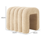 Letitia Lane Berryl Accent Stool