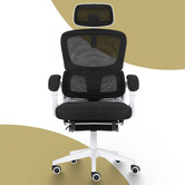 Letitia Lane Lucas Office Chair with Footrest