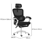 Letitia Lane Lucas Office Chair with Footrest