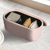 Letitia Lane Diana Chenille Storage Ottoman Bench