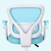 Letitia Lane Kids' Julie Mesh Desk Chair with Footrest