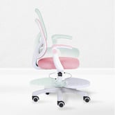Letitia Lane Kids' Julie Mesh Desk Chair with Footrest