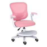 Letitia Lane Kids' Julie Mesh Desk Chair with Footrest