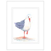Las Palma Home Seagull Watercolour Two of Three Framed Print