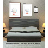 Las Palma Home Seagull Watercolour Three of Three Framed Print
