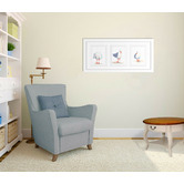 Las Palma Home Seagull Watercolour Series Framed Trio Print