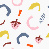 Las Palma Home Strawberry Peel &amp; Stick Wallpaper
