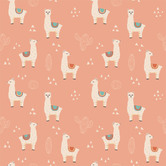 Las Palma Home Lilo Llama Peel &amp; Stick Wallpaper