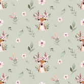 Las Palma Home Oh Deer Peel &amp; Stick Wallpaper
