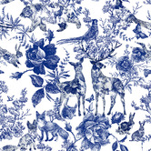 Las Palma Home Enchanted Garden Peel &amp; Stick Wallpaper