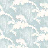 Las Palma Home Japanese Waves Peel &amp; Stick Wallpaper