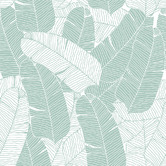 Las Palma Home Palm Leaves Peel &amp; Stick Wallpaper
