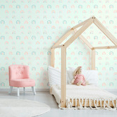 Las Palma Home Minted Rainbows Peel &amp; Stick Wallpaper
