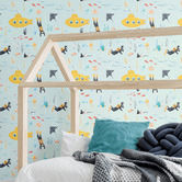 Las Palma Home Submarine Peel &amp; Stick Wallpaper