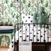 Las Palma Home Cactus Jack Peel &amp; Stick Wallpaper