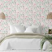 Las Palma Home Rose Garden Peel &amp; Stick Wallpaper